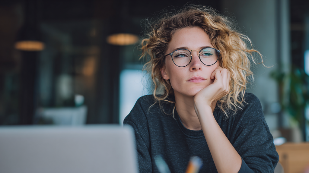 A person procrastinating at their desk, a common challenge in productivity and focus.